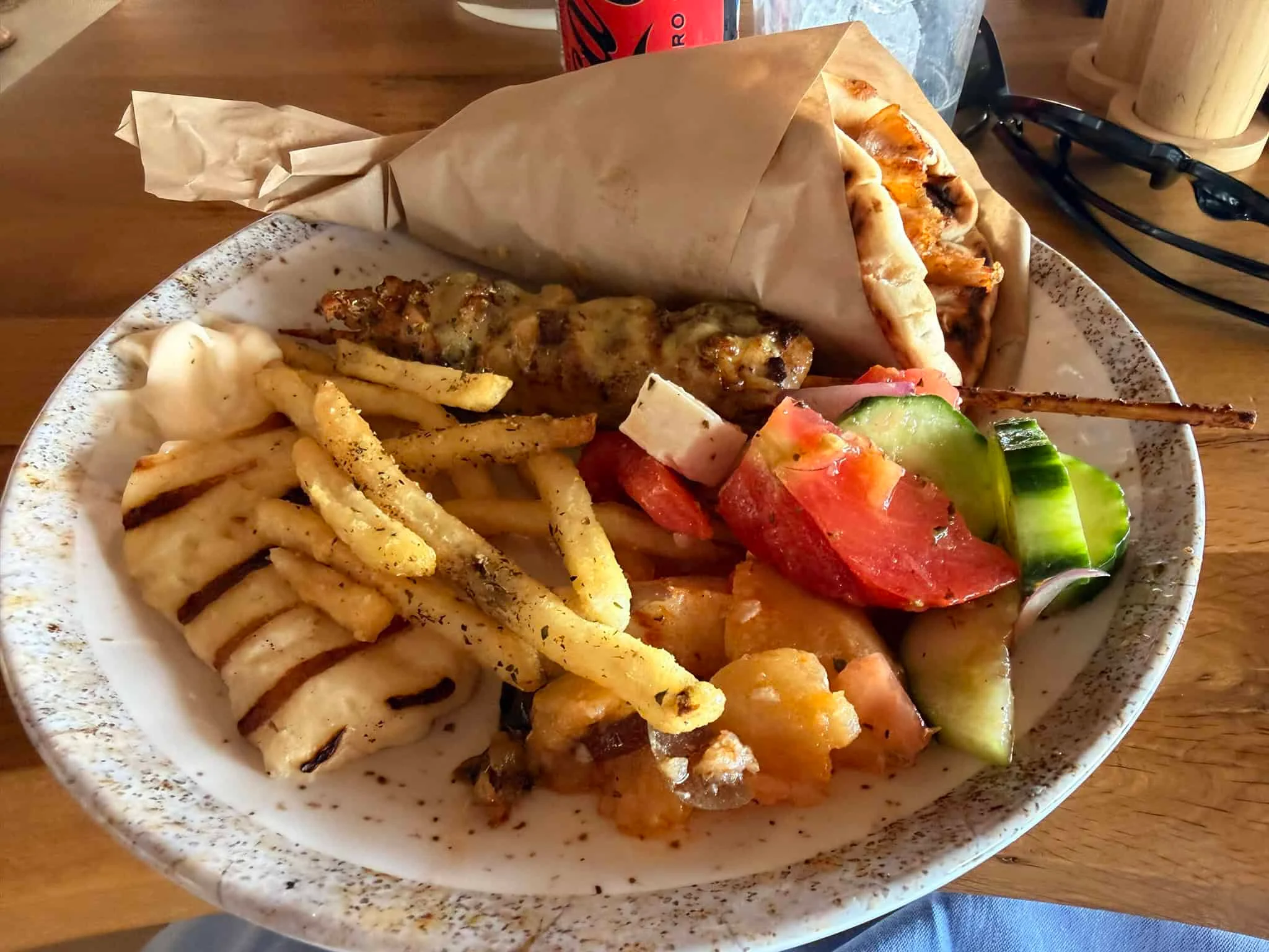 Celebrity Xcel Med — wood processed, food, fries
