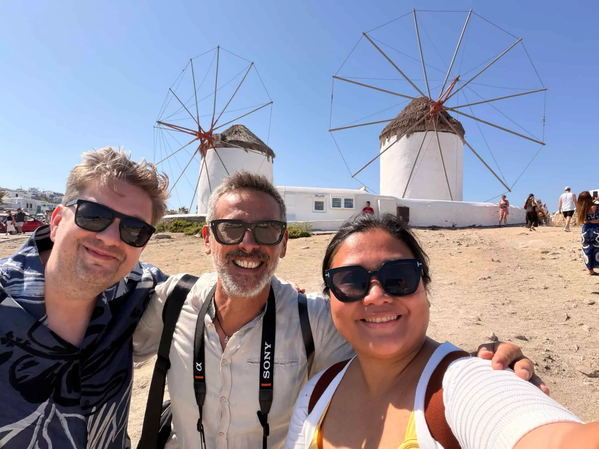 Celebrity Xcel Med — building, windmill, sky