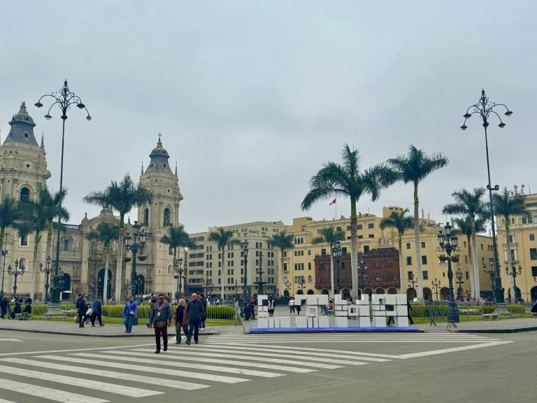 Plaza Mayor in Lima Peru