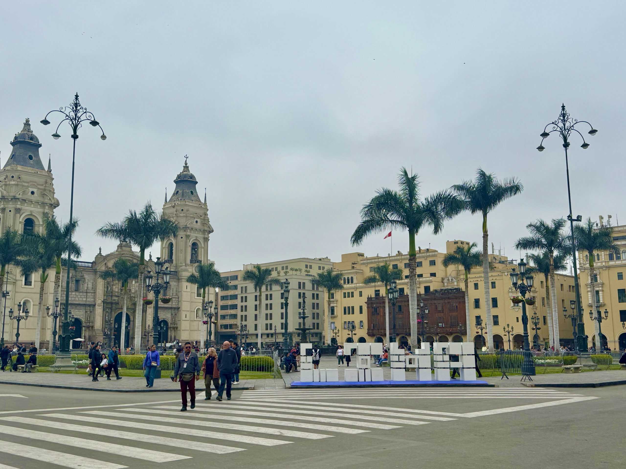 Plaza Mayor in Lima Peru
