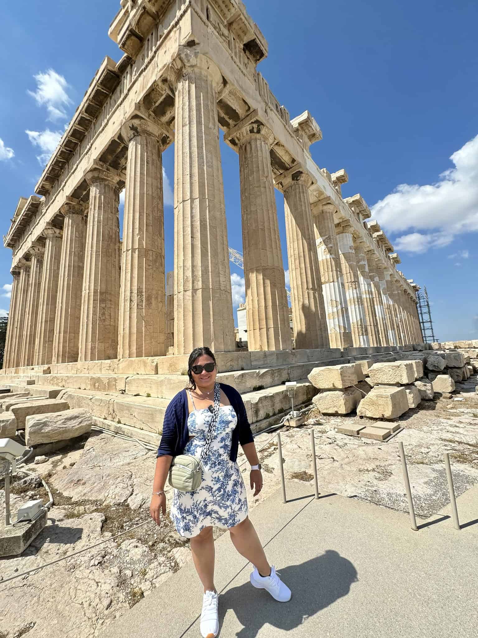 Acropolis — sky, cloudy, blue sky