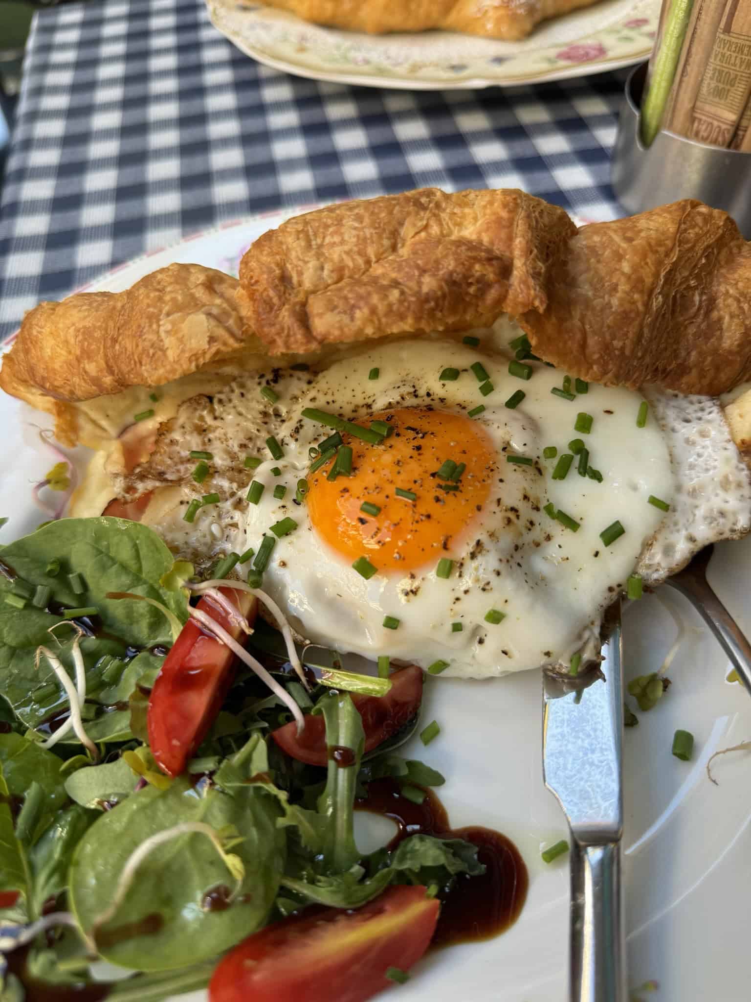 Celebrity Xcel Med — food, fried egg, tableware