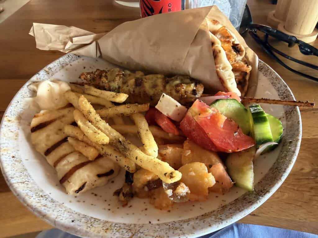 Celebrity Xcel Med — wood processed, food, fries