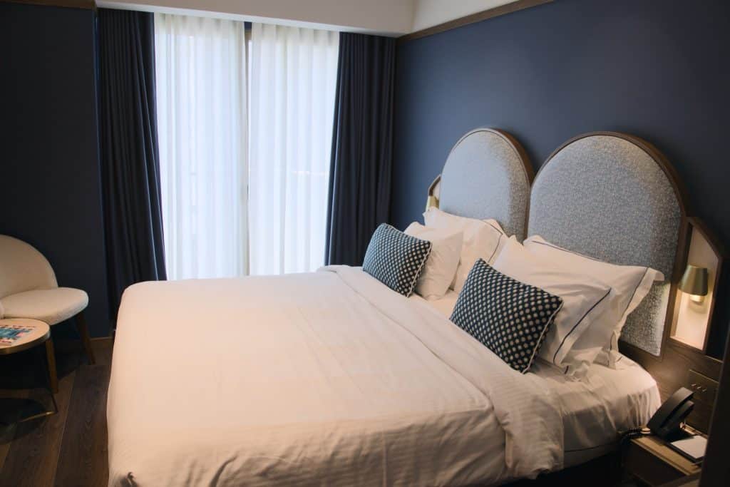 Mitsis N’U Piraeus Port — curtain, bedding, housewares